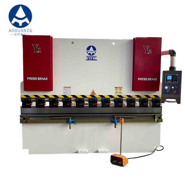Quality 100T 2500mm 5mm Thick Torsion Bar Press Brake Sheet Metal Folding 7.5KW wholesale