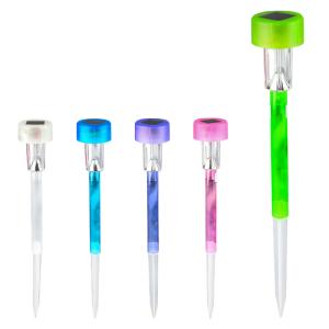 China RoHS Rechargeable Solar Garden Lights 1.2V Green Cool White on sale