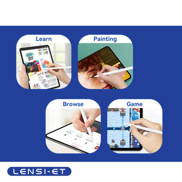 Aluminum Column Bluetooth Stylus Pen With Light