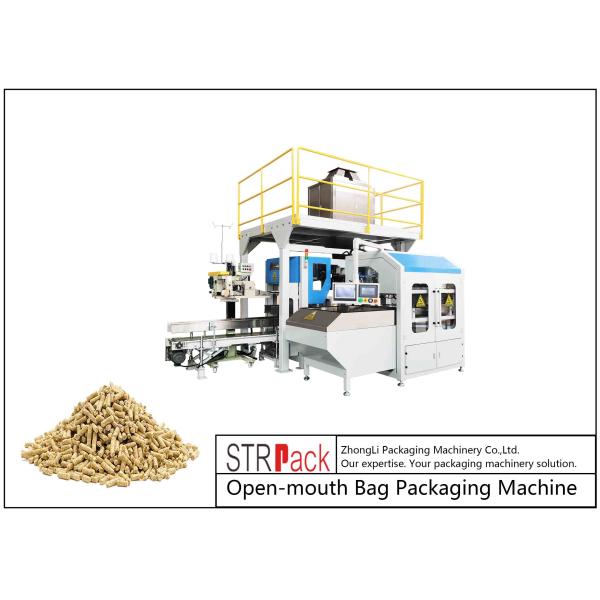 Quality 5-50kg Animal Feed Bird Seed Pet Food Fish Feed Packaging Machine Open-Mouth Bagging Machine wholesale