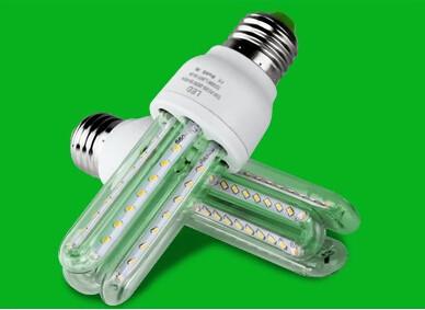 Quality U shape led energy saving lamp E27 led bulb light B22 led corn light 360° dimmable wholesale