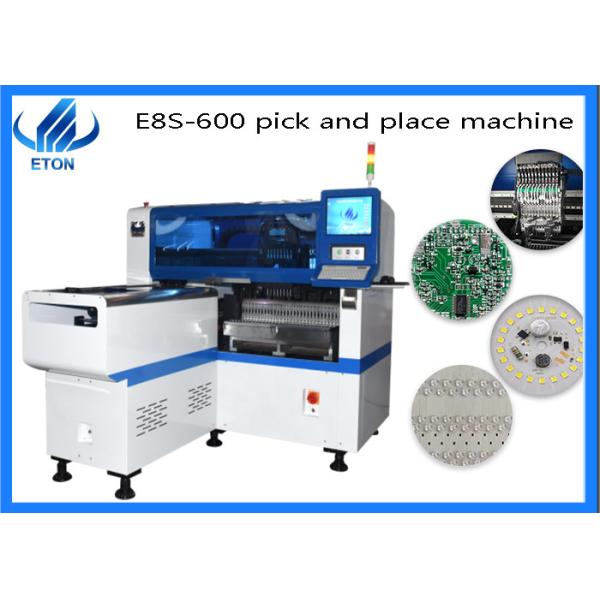 Full automatic with high capacity of 45000 cph mounting for power driver, lens