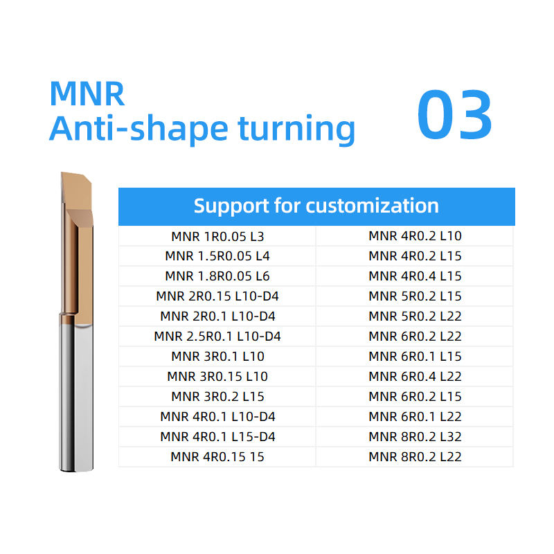 Quick Change Micro Bore Cutter for Mini Turning Lathe Small Hole Solid Cabide