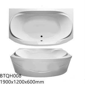 China Eco Friendly Indoor Freestanding Acrylic Bathtub ，Rectangular Freestanding Tub on sale