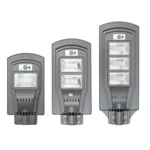 Smart 20W All In One LED Solar Street Light 6500K For Park Energy Efficiency
