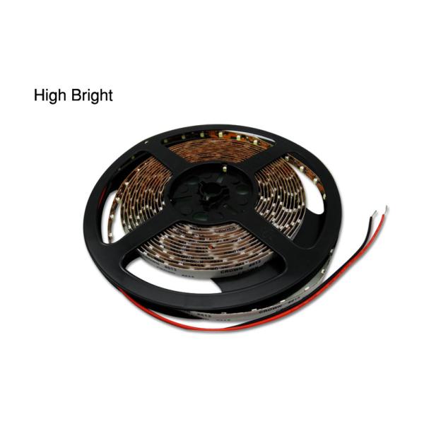 White / Red 4.8W 196lm 3528 SMD Flexible LED Strip Lighting With 1000 * 8 * 2mm