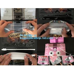 Smell Proof Zipper TPU Coaed Weldable To TPU PVC Waterproof Airtight Zipper For