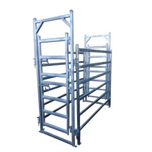 Hot DIP Galvanized Cattle Yard Crush Headbail Stability And Security