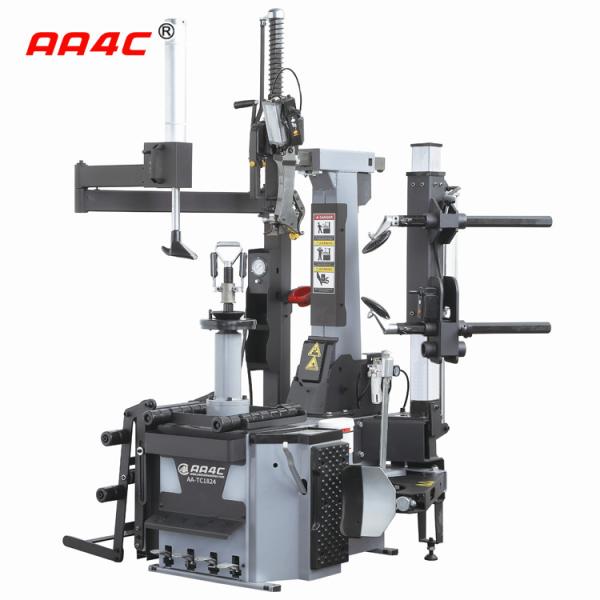 AA4C Leverless Turntableless Tire Changer With Dual Arm Tire Lifter For 26"Rim