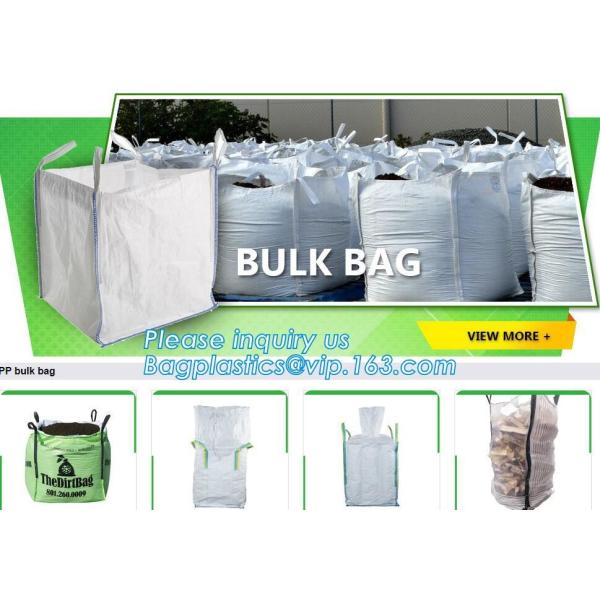 PP woven Big bag, FIBC, woven sacks,jumbo bags, super bags，Top Skirt, Top spout,
