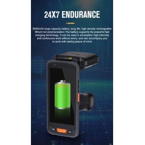 Rugged PDA 5G RFID Reader UHF Scanner Handheld Terminal 5.5inch Octa Core