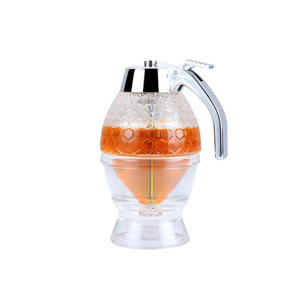 High Borosilicate Sealable Glass Jars Honey Cruet Jam Ketchup Bottle 200ml
