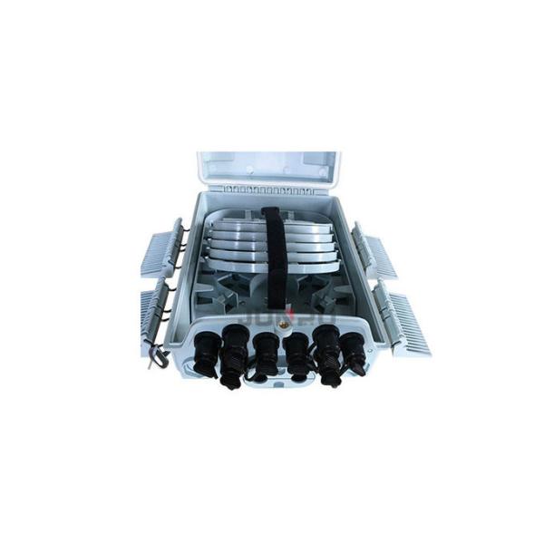 8 Core FTTH Fiber Optic Terminal Box , Optical Distribution Box With 2 Or 4 In