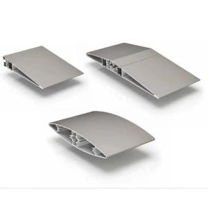 Power Coating 6063 T5 Aluminium Louvre Shutters Profile extrusions