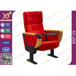 Foldable Auditorium Theater Seating With Big Food Table In Armrest