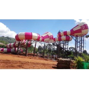 Fiberglass Custom Water Slides Safety Big Water Slides Water Slides For Pools