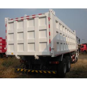 HOWO 10 wheeler coal transport dump truck 30 tons 290hp with AC white color