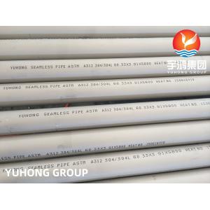 ASTM A312 TP304/304L 1.4301/1.4307 Stainless Steel Seamless Pipe