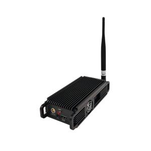 Cheap Police Body-Worn COFDM Video Transmitter FHD HDMI CVBS AES256 Encryption Low Latency for sale