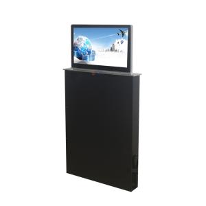 Conference system dual side FHD lcd monitor lift mechanism for 15.6 FHD screen