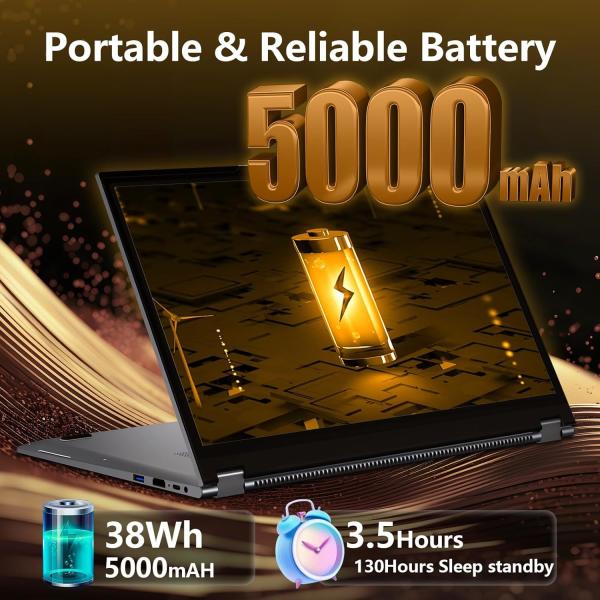 Touchscreen Windows Laptop Computer 15.6 Inch AMD 3200U 16GB RAM 1TB SSD