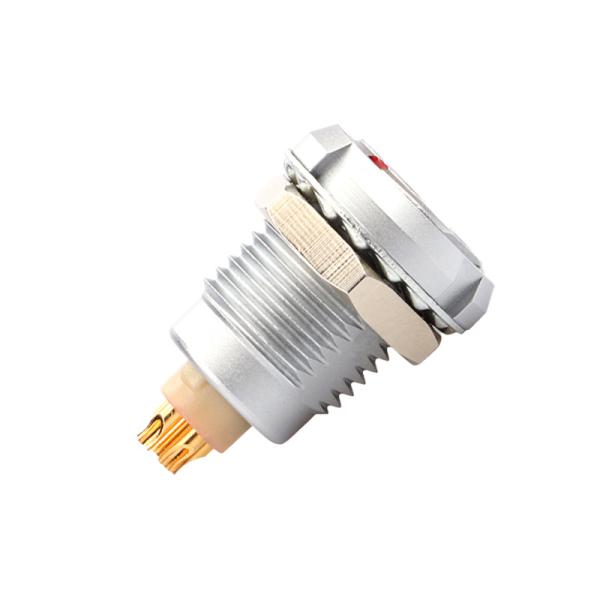 Quality Industrial Waterproof Connector B Series Z2 5Pin Double Nut Welding Printed Circuit Board Pin Core (straight And Angled) wholesale