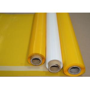 45 Inch Polyester Silk Screen Printing Mesh , 250 Mesh Screen Acid Resistance