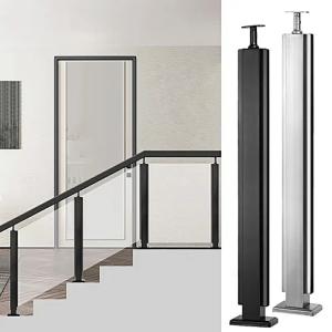 Modern Design Mirror Polishing Handrail Glass Balustrade With Rust Resistance