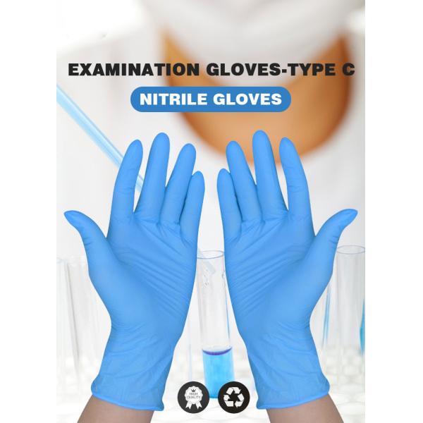 Synthetic Medical Consumable Items Hospital En455 Nitrile Gloves