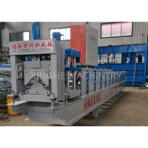 GI Colored Steel Cold Roll Forming Machine With Electric Tile Cutting Machine