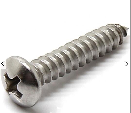 Quality DIN7981 Self Tapping Thread Electronics Micro Screws SS304 Inch Phillips Cross Pan Head wholesale