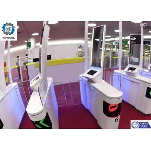 ODM Pedestrian Gate Access Control Turnstile Entry Systems Flap Barrier