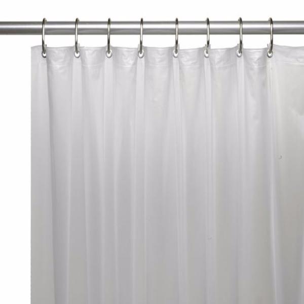 Mildew Resistant PEVA Stylish Waterproof Shower Curtain , Clear Plastic Shower Curtains