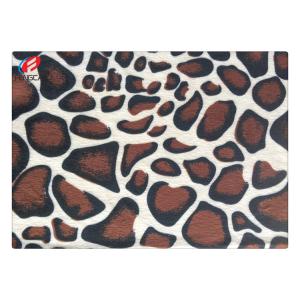1.5mm Pile Velboa 100% Polyester Plush Toy Fabric Animal Print