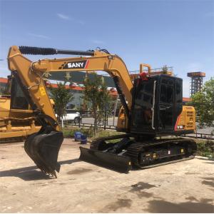 41.1 kw Engine SANY SY75C Pro Excavator Excellent Working Performance Guaranteed