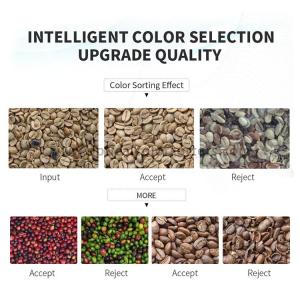 High Accuracy Green Coffee Bean Optical Sorting Machine With Cloud Interconnecti