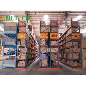 ISO Warehouse VNA Racking System Flour Selective Customized Printing Galvanized
