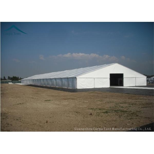 Temporary Warehouse Tent With Aluminium Structure Waterproof / Fireproof