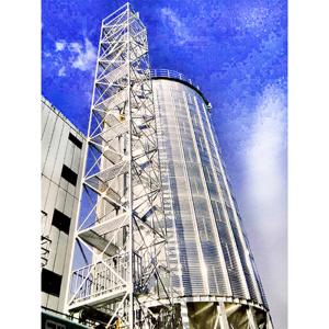 Perfect STR STG20 250 Ton Small Grain Steel Silo Easy Assembly and for Wheat