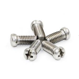 China A2-70 Stainless Steel Round Head Phillips Precision Screw M1.6/M2/M2.5 Micro Size for Electronics on sale