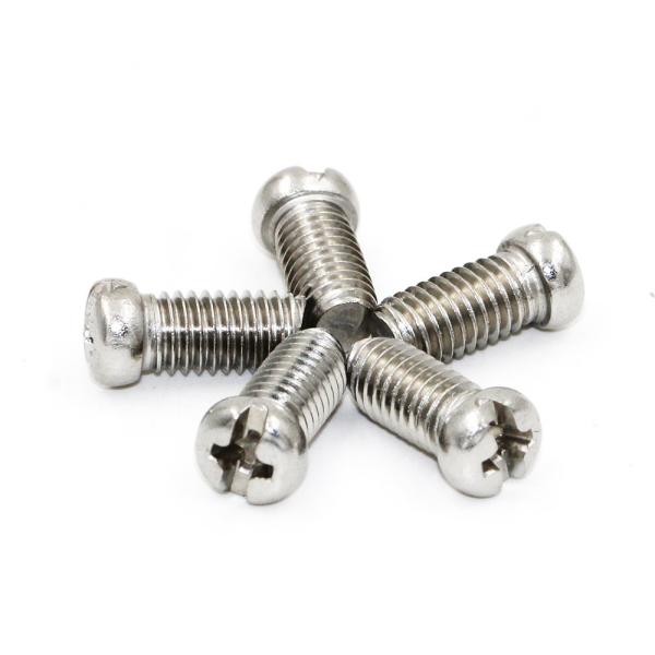 A2-70 Stainless Steel Round Head Phillips Precision Screw with M1.6/M2/M2.5