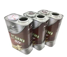 China Customizable 1L-20L Metal Tinplate Rectangular Engine Oil Can For Car Paint Storage on sale