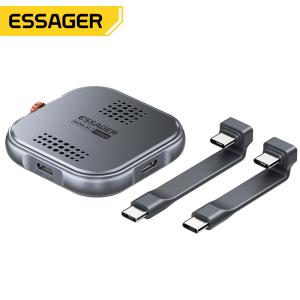 ESSAGER ES-YP01 100W 10Gbp USB 3.2 External Hard Drive Aluminum Type C Magnetic