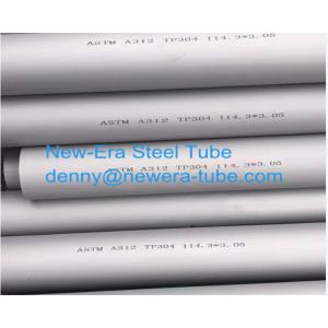 ASTM A312 / A213M TP304 Polished Stainless Steel Tubing