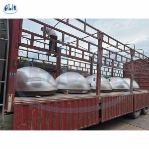 Cheap 304/304L Stainless Steel Hemispherical Head With Diameter 3500mm Head for sale