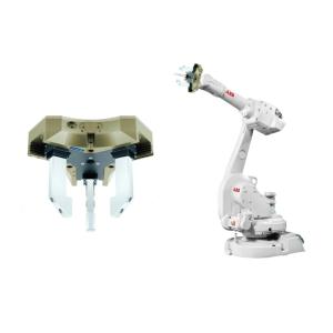 Cheap 6 Axis ABB IRB 1600 Industrial Robot Arm With IRC5 Controller And Gripper For Material Handling for sale