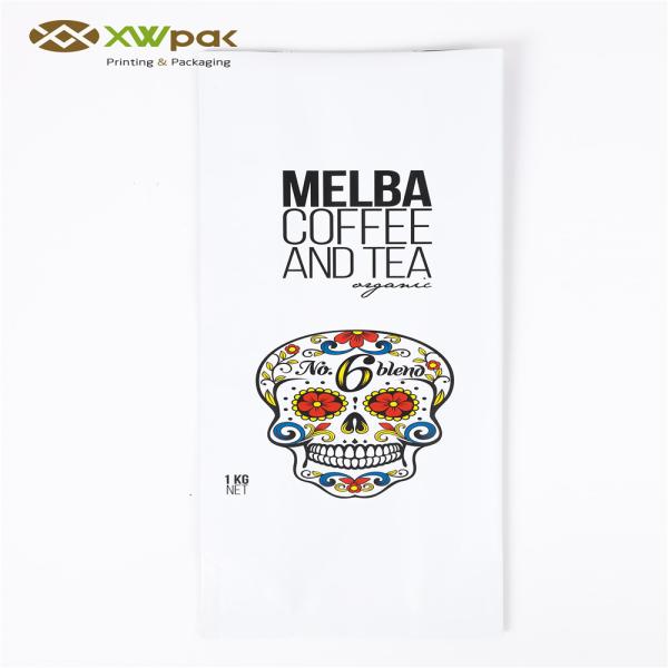 Quality Quad Sealed Side Gusset Bag 3.5 Oz 135 Microns Thickness Moisture Proof wholesale