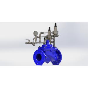 Flange End Accurate Pressure Surge Anticipating Control Valve Dynamically EPDM