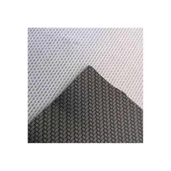 Wear Resisting Pvc Weave Pattern Tear Resistance Artificial Synthetic Leather