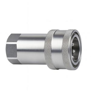 Cheap Cb-spm-10f-a-iso-7241-a Stainless Steel Quick Coupling With Parker 6600 Plug And Socket Connection for sale